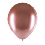 Xiz Party Supplies Saco de 25 Balões Cromados 14 cm Rose Gold - 011004507