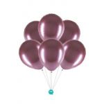 Xiz Party Supplies 25 Balões 32cm Cromados Lilás - 012111214