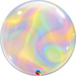 Qualatex Bubble 22" Espiral Iridiscente - 020013081
