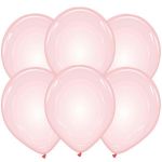 Xiz Party Supplies 25 Balões 32cm Clear Vermelho - 012110141
