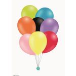 Xiz Party Supplies 8 Balões Pastel 30 cm Multicor - 018009524