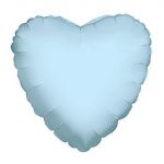 Kaleidoscope Balão Foil 9" Coração Azul Bebé - 140034100