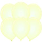 Xiz Party Supplies 6 Balões 32cm Clear Amarelo - 016110139