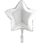 Grabo Balão Foil 9" Estrela Branco - 460009218
