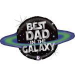 Grabo Balão Foil 31" Best Dad In the Galaxy - 460035942