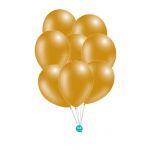 Xiz Party Supplies 8 Balões Metalizado 30 cm Dourado - 018009605