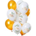 Folat 12 Balões Mr & Mrs Gold - 130069350