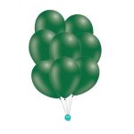 Xiz Party Supplies 8 Balões Pastel 30 cm Verde Escuro - 018009519