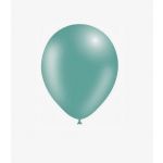 Xiz Party Supplies Saco de 100 Balões Pastel 14 cm Verde Esmeralda - 013004537