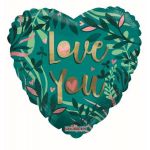 Kaleidoscope Balão Foil 18" Love You Green - 140016363