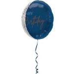 Folat Balão Foil 18" Aniversário True Blue - 130066006