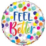 Kaleidoscope Balão Foil 18" Feel Better Dots - 140016534