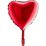 Grabo Balão Foil 9" Coração Vermelho - 460009008