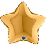 Grabo Balão Foil 9" Estrela Dourado Velho - 460009202