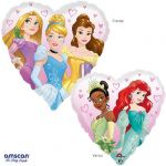 Amscan Balão Foil 18" Coração Princesas - 043426701