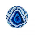 Gift Decor Relógio de Parede Azul Cristal (30 x 4 x 30 cm) - S3608290