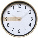Relógio de Parede (Ø 30 cm) Plástico Cor: Preto - S3405430