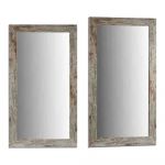 Gift Decor Espelho de Parede Harry Madeira Vidro (64 x 84 cm) - S3608137