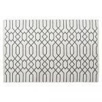 Tapete Dkd Decor Branco Cinzento Poliéster Algodão (200 x 290 x 1 cm) - S3027256