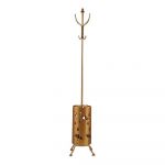 Gift Decor Bengaleiro Suporte de Guarda-chuva Dourado Metal (44 x 185 x 44 cm) - S3609699