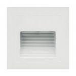 Foxled Aplique LED Embutir Quadrado Branco 3W 4000K - 2478 NT