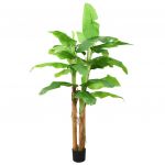 Árvore Bananeira Artificial com Vaso 285 cm Verde - 336315