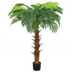 Palmeira Cica Artificial com Vaso 160 cm Verde - 336308
