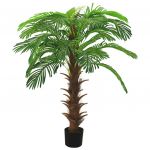 Palmeira Cica Artificial com Vaso 140 cm Verde - 336307