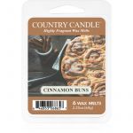 Country Classic Candle Cinnamon Buns Cera Derretida Aromatizante 64 g