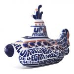Sargadelos Figura Decorativa Submarino Elesede
