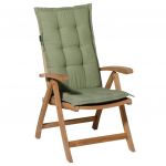 Madison Almofadão Cadeira Encosto Baixo Panama 105x50 cm Verde Salva - 434703