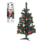 House of Seasons Kit Infantil Árvore de Natal com Decoração e Luzes LED 90cm - EDM72185