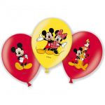 Amscan 6 Balões Latex Mickey - 3509399