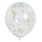 Unique 6 Balões com Confetis Coloridos - 3404119