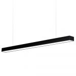 Candeeiro Suspendido Mod Suspend 30w 150cm Preto Branco Quente - LD1011772