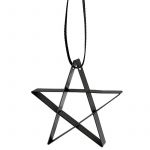 Stelton Ornamento Estrela Grande Preto - Figura - STT10607-1