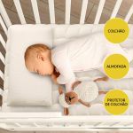 Colunex Kit Bebé (Dimensões do colchão: 70x140, Almofada: Bebé (6.5×51×26.5cm))