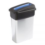 Rothopro Coletor de Materiais Recicláveis Kompakt, Volume 55 L, Ranhura de Inserção / Azul Aspeto