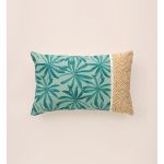 Hévoa Almofada Decorativa Tons Acqua, Retangular 30x50 com Enchimento