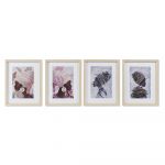 DKD Home Decor Pintura Africana (35 x 2.5 x 45 cm) (4 pcs) - S3018184