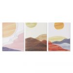 DKD Home Decor Pintura Montanha (30 x 1.8 x 40 cm) (3 pcs) - S3018138