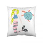 Naturals Capa de Travesseiro Mermaids (50 x 50 cm) - S2806076