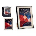 Gift Decor Moldura de Fotos Preto Madeira Polipropileno (1 uds) (15,6 x 2 x 20,5 cm) - S3608776