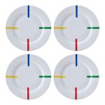 Benetton Conjunto de pratos BE159 Porcelana (4 pcs) - S5001972