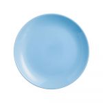 Luminarc Prato de Sobremesa Diwali Azul Vidro (Ø 19 cm) - S2704241