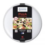 Arcoroc Prato para Pizza Solution 6 Unidades Branco Vidro (Ø 32 cm) - S2703768