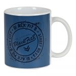 BlackFit8 Caneca Stamp Cerâmica Azul (350 ml) - S4306114