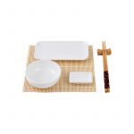 Masterpro Conjunto de Tigelas Sushi Porcelana Bambu (12 Pcs) - S5001340