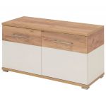 Germania 426451 Shoe Cabinet "topix" 96x40x50,4 cm White And Oak - 426451