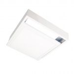 Kit Moldura Branca para Instalar Painel LED 60x60cm em Superficie Altura 68mm - LD1080306